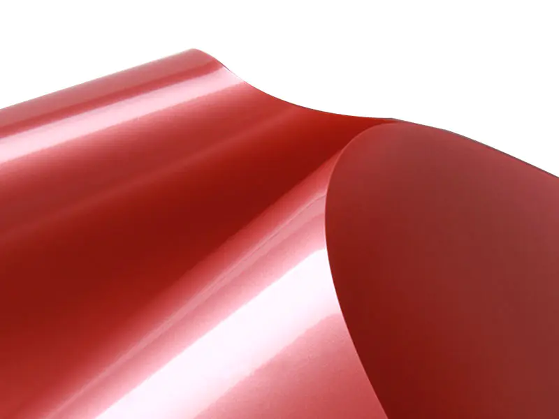 빨간색 PVC 스트레치 천장 필름-12