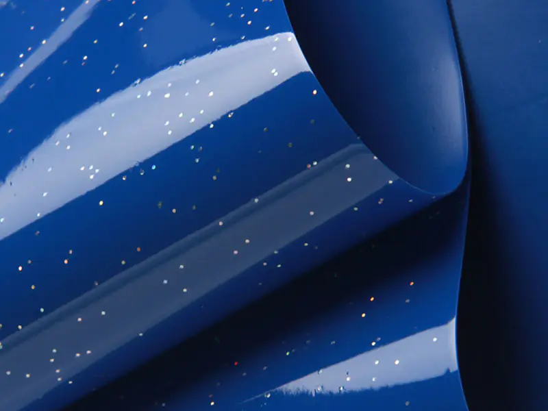 Blue PVC stretch Ceiling Film-17