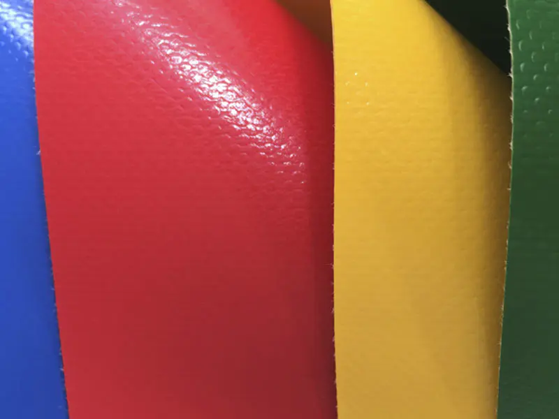 1050GSM 1000D30X32 다채로운 막 구조 PVC 코팅 폴리에스테르 직물